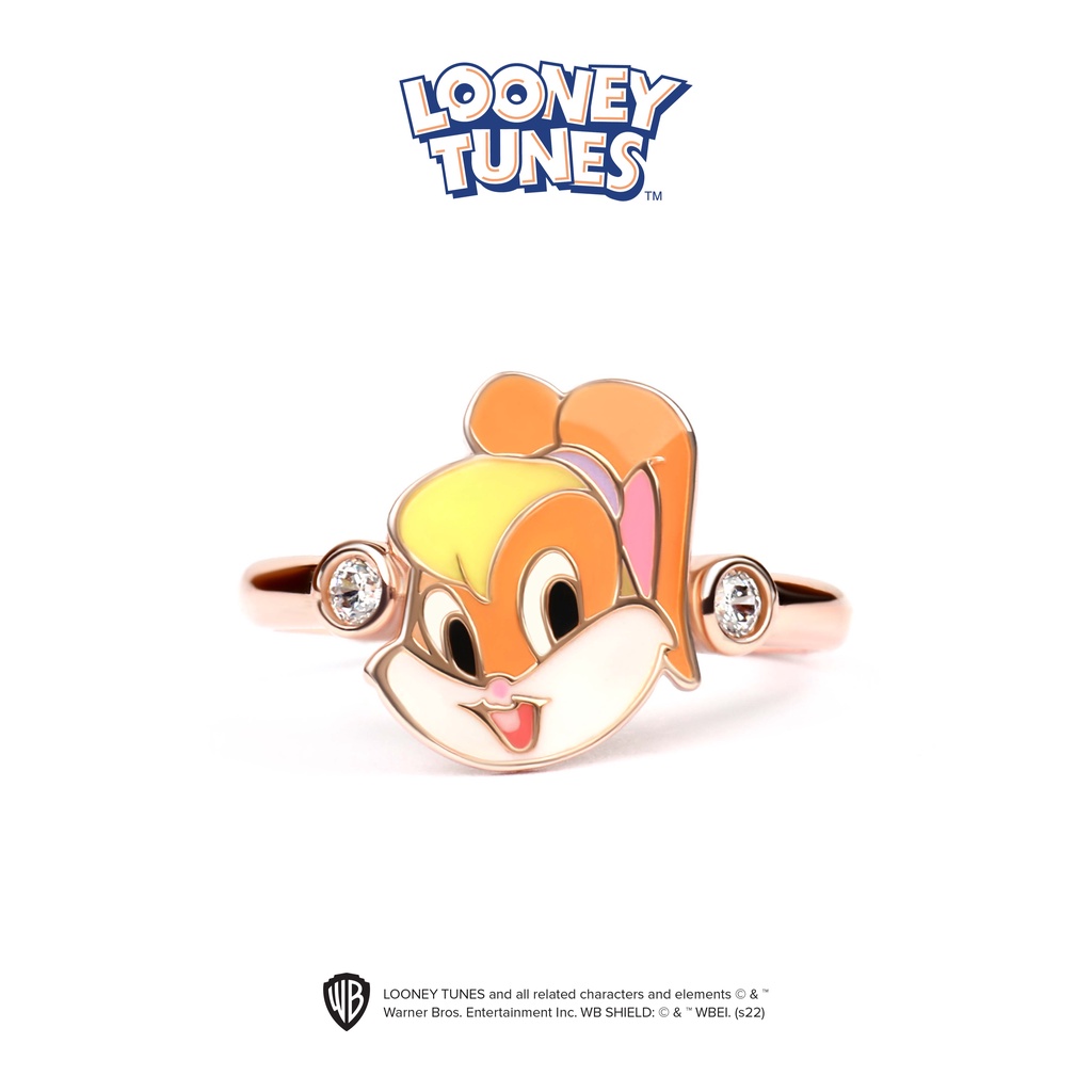 Aurora Cincin Emas Anak 18K - Looney Tunes 00002