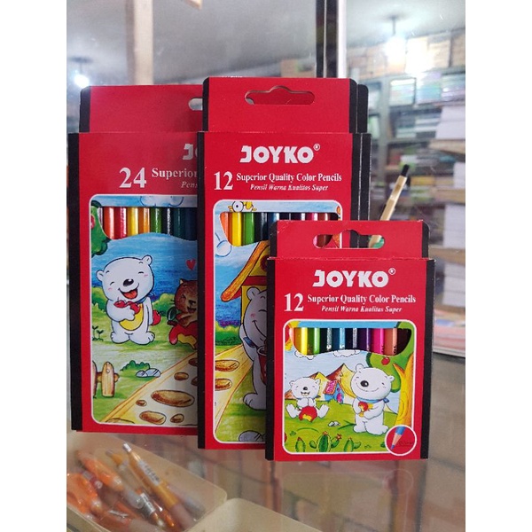 

Pensil Gambar 12 warna Panjang, pendek atau 24 warna