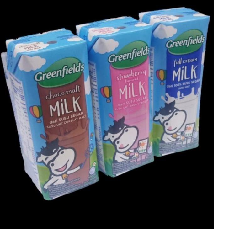 

☪ SUSU GREENFIELD UHT 125ML | ISI 40PCS ☃