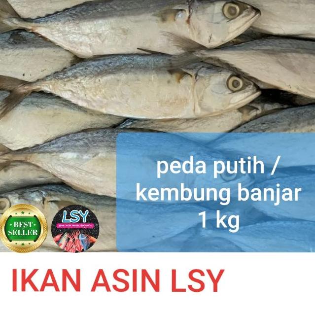 

❋ ikan asin Peda putih super/ kembung banjar 1 kg ✰