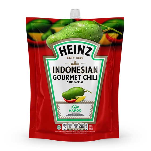 

HEINZ SAMBAL MANGGA POUCH 125G