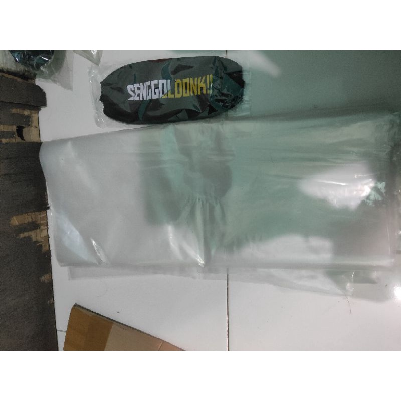 Plastik PE Murni Tebal 60x100 0,8 Tidak Mudah Sobek