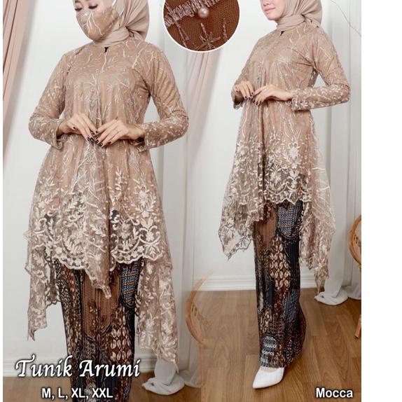 ❁  / Kebaya tunik pesta amelia / Kebaya brukat busui friendly / Kebaya modern / Tunik couple pesta ❀