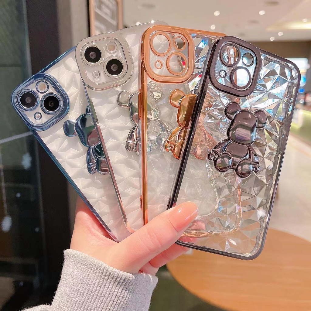 Electroplate SoftCase Iphone7 8 Plus7 +8+IPhone X XR XS Max11 12 13 Pro Max SE Men Man Silikon Case Diamond