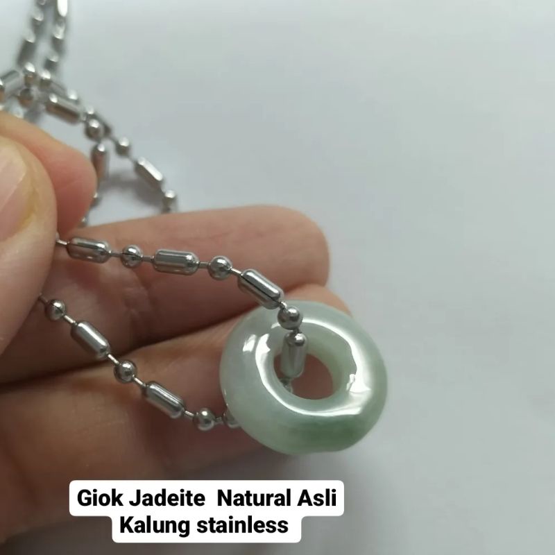Giok Donat Asli Jadeite Natural DL08