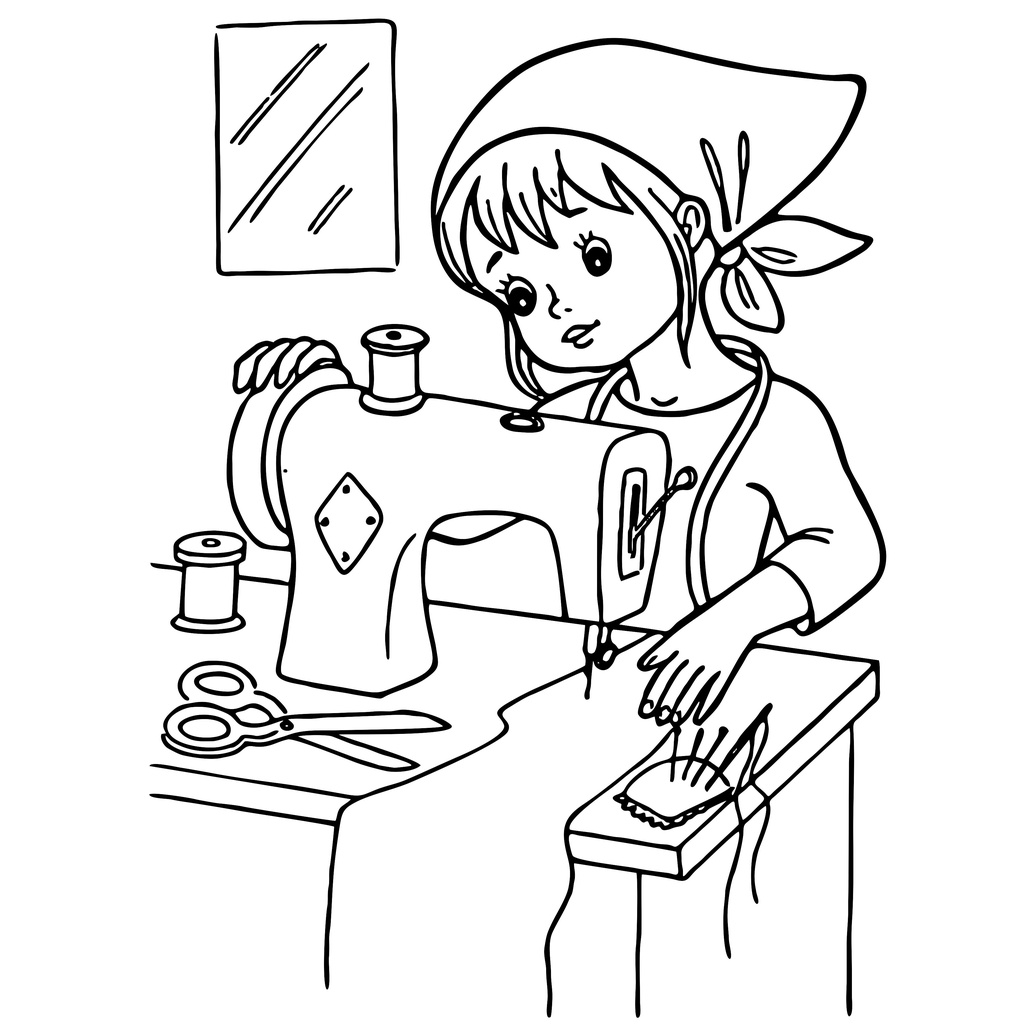 

Gambar Sketsa Mewarnai ~ TEMA PROFESI/ Seketsa Lukis / Drawing Sketch / Menggambar A4 (Bukan Buku) ANAK TK PAUD