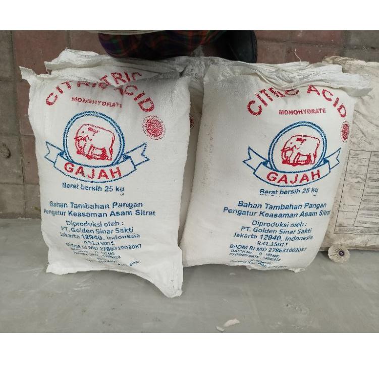 G23 Citric acid 1Kg, Sitrun 1Kg, Food grade, sitrun pembersih 1Kg, Sitrun cap gajah 1Kg, Sitrun maka