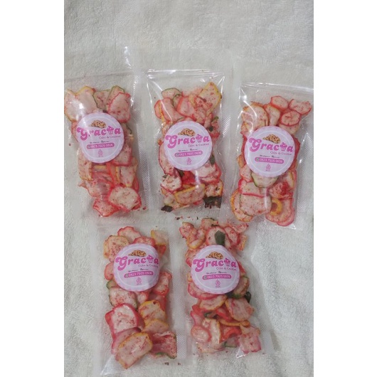 

kerupuk seblak daun jeruk