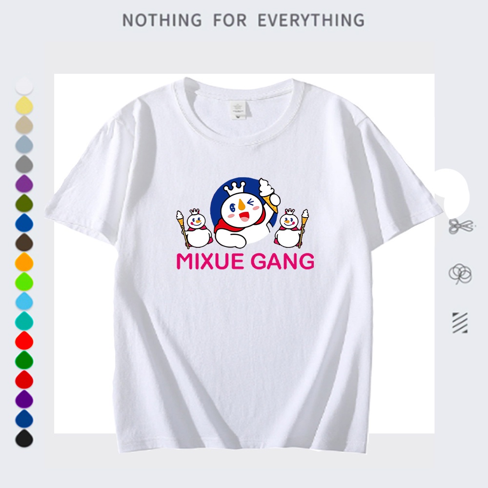 ASY KAOS SABLON MIXUE BISA UNISEX KAOS MIXUE GANG