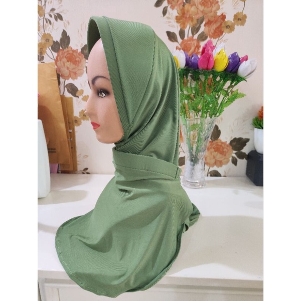 jilbab psh persit tumpuk tali