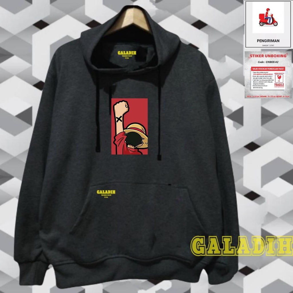 Hoodie Pria Sweater PullOver Keren Model Simple Aesthetic Galadih Terbaru 2023