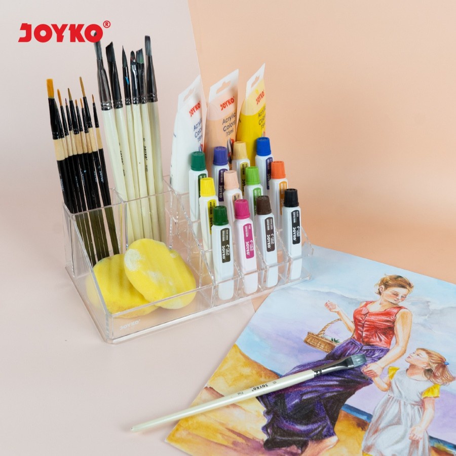 

Terlaris ✨ -Joyko Desk Set DS-42 / Tempat Alat Tulis Meja Bahan Acrylic Transparan Murah Berkualitas- 2.2.23