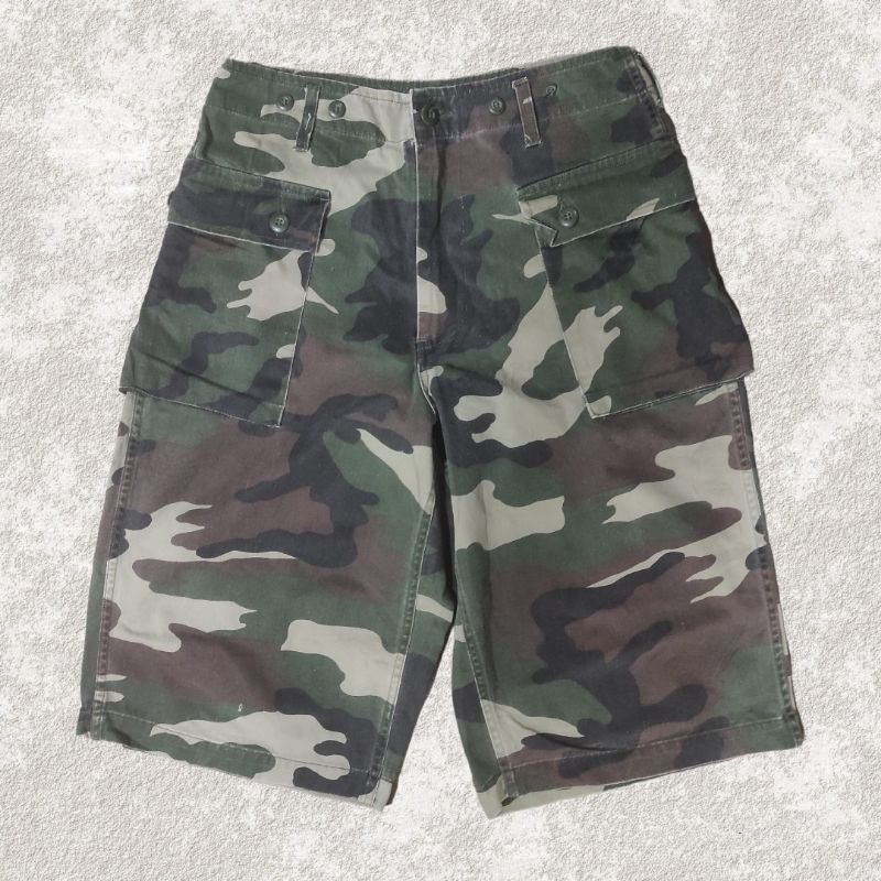 CELANA PENDEK CARGO MONKEY PANTS TACTICAL UTILITY ARMY TROUSERS CAMO PRELOVED SECOND ORIGINAL