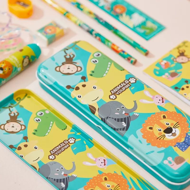 

Terlaris ✨ -KJ!! SATU PAKET ATK MURAH ANAK SALE PERLENGKAPAN ALAT TULIS STUDY SET STATIONERY MOTIF ANIMAL 9903/HJ9903- 2.2.23