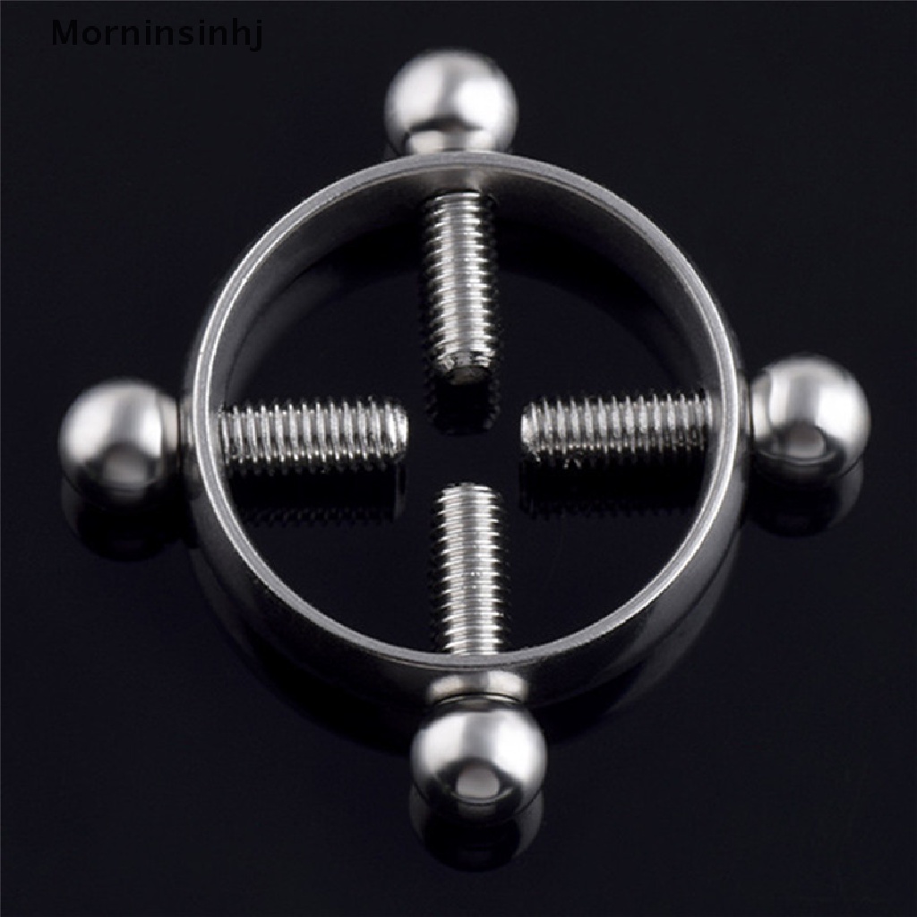 Mornin Stainless Steel Barbel Sekrup Lingkaran Nipple Perisai Cincin Body Jewelry id