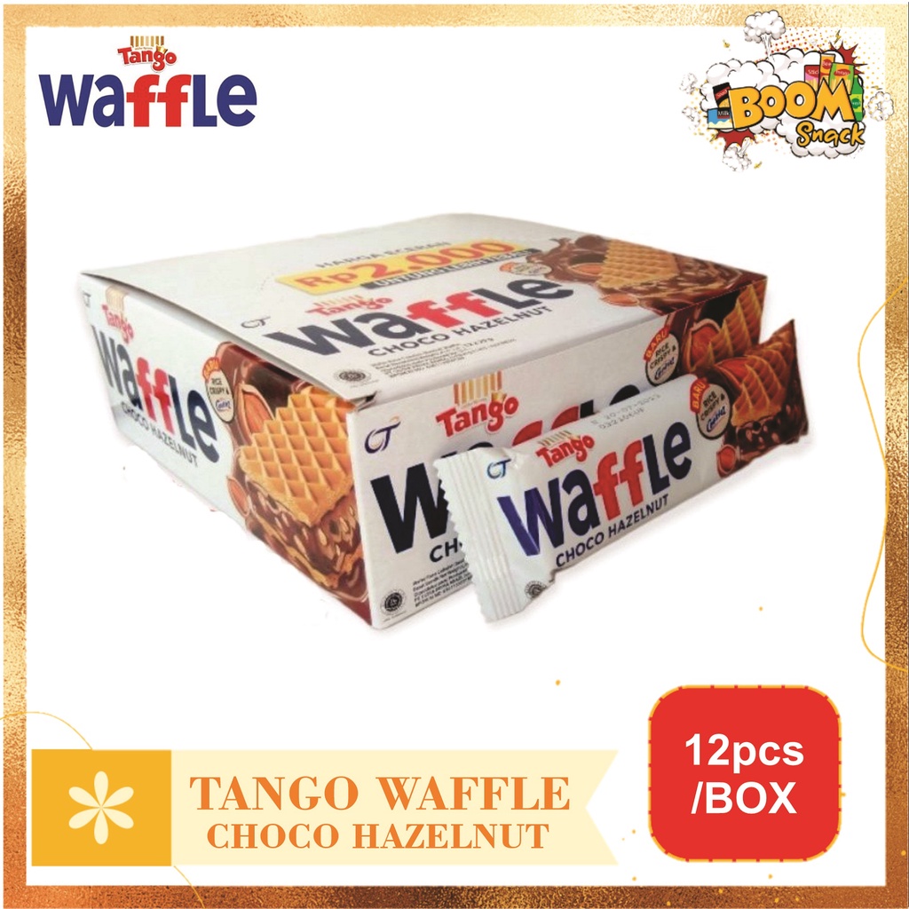 BOX - Tango Waffle Choco Hazelnut isi 12pcs