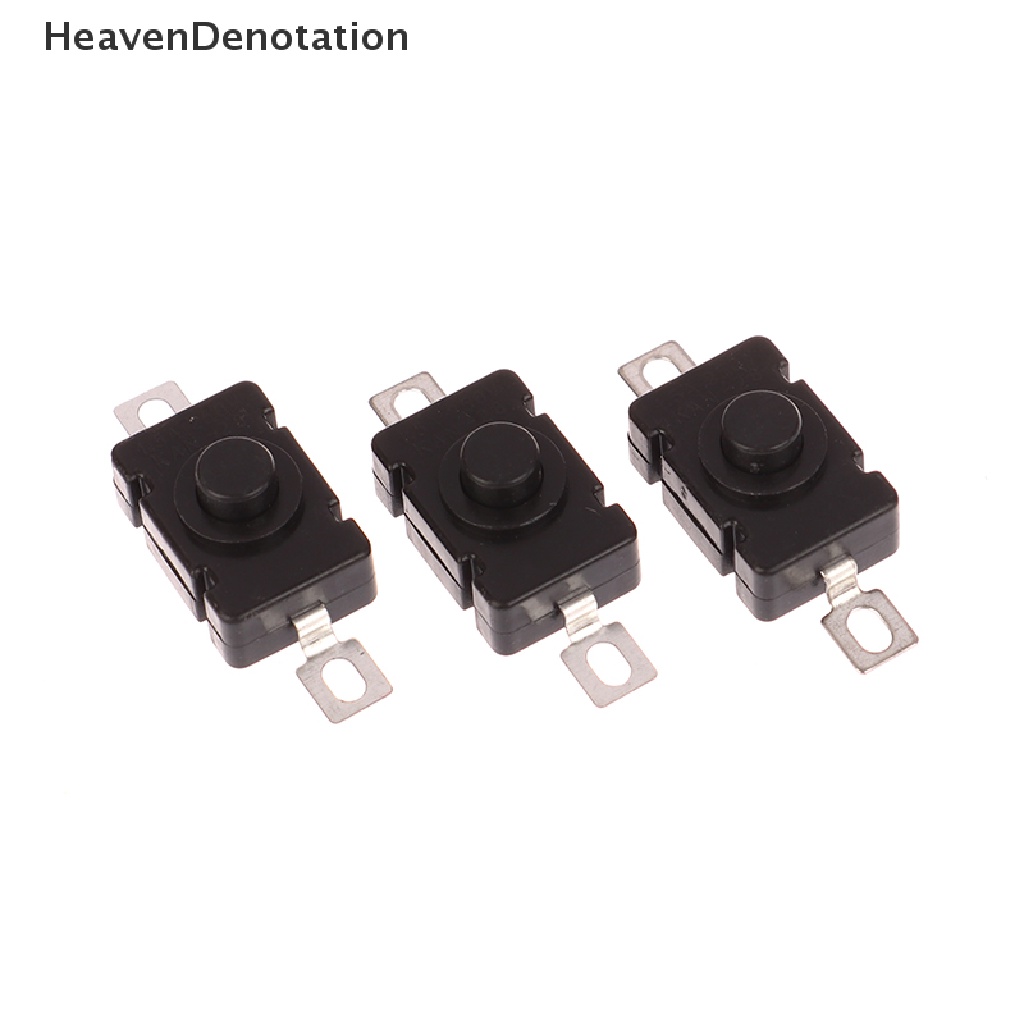 [HeavenDenotation] 10pcs 18x12mm KAN-28 Saklar Senter Terang 1.5A250V Saklar Senter HDV