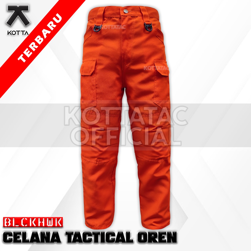 CELANA TACTICAL OUTDOOR ORANYE ORANGE OREN BPBD BASARNAS TIM SAR LAPANGAN