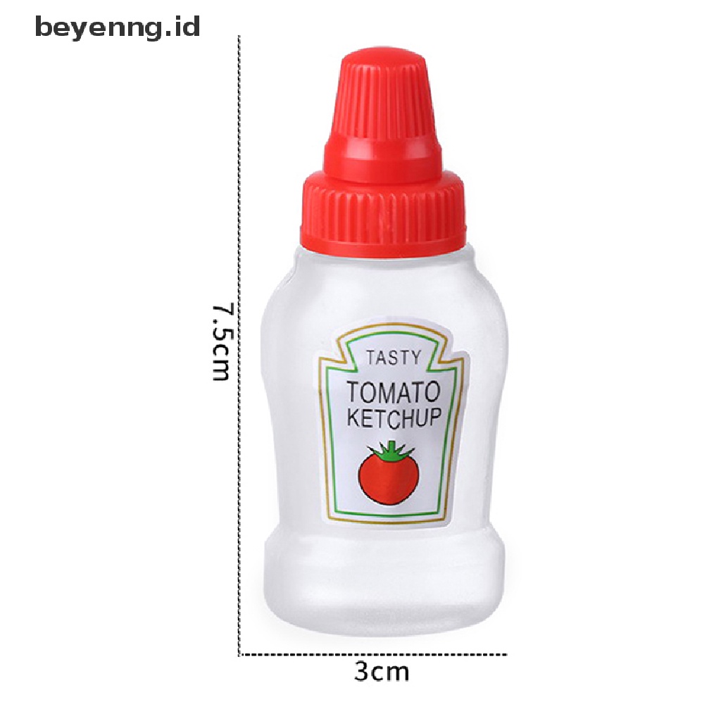 Beyen Botol Minyak Saus Saos Mini Portable Kecil Saus Tomat Salad Dressing ID