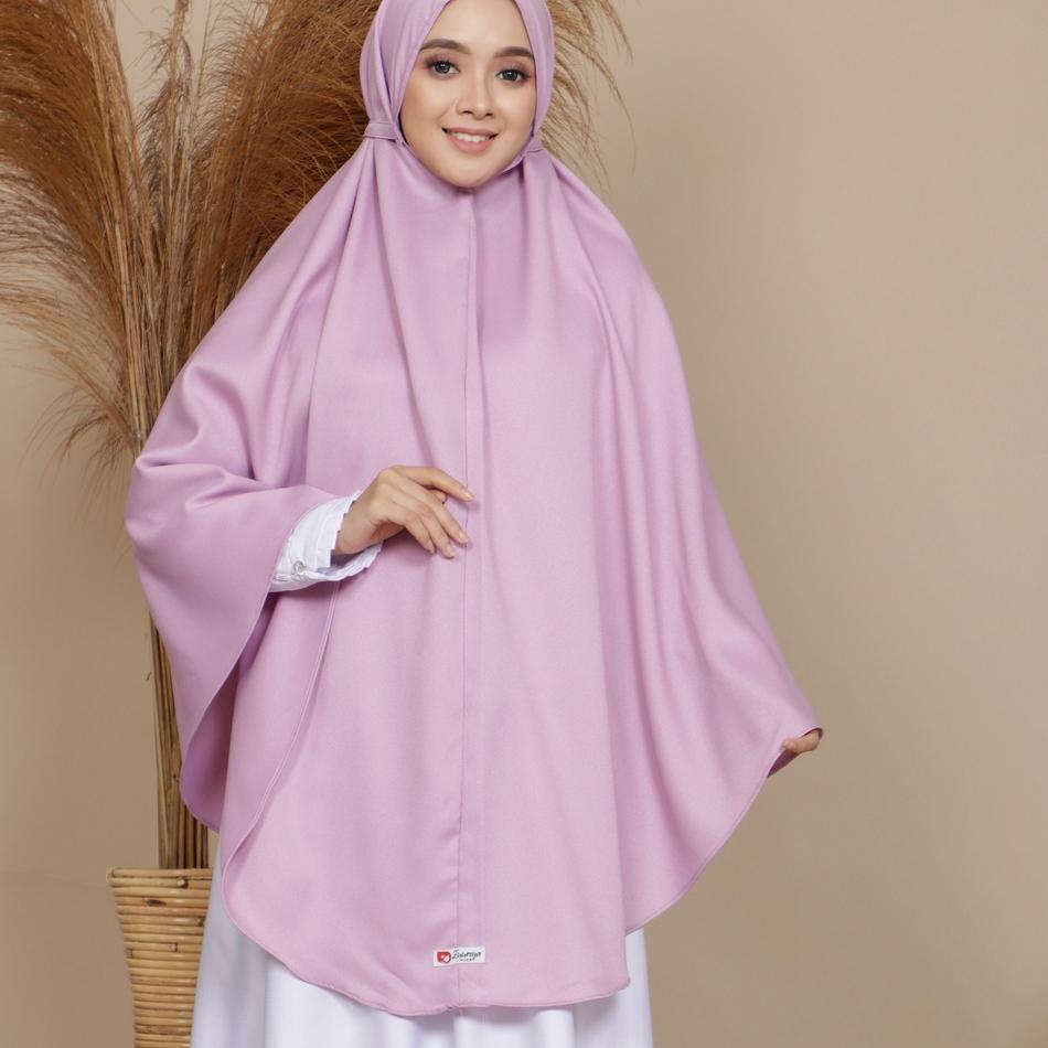 Terlaku... Zuuriya Hijab Bergo Muska Tali Kerudung Instan Syari Moscrepe Premium Maryam Jumbo