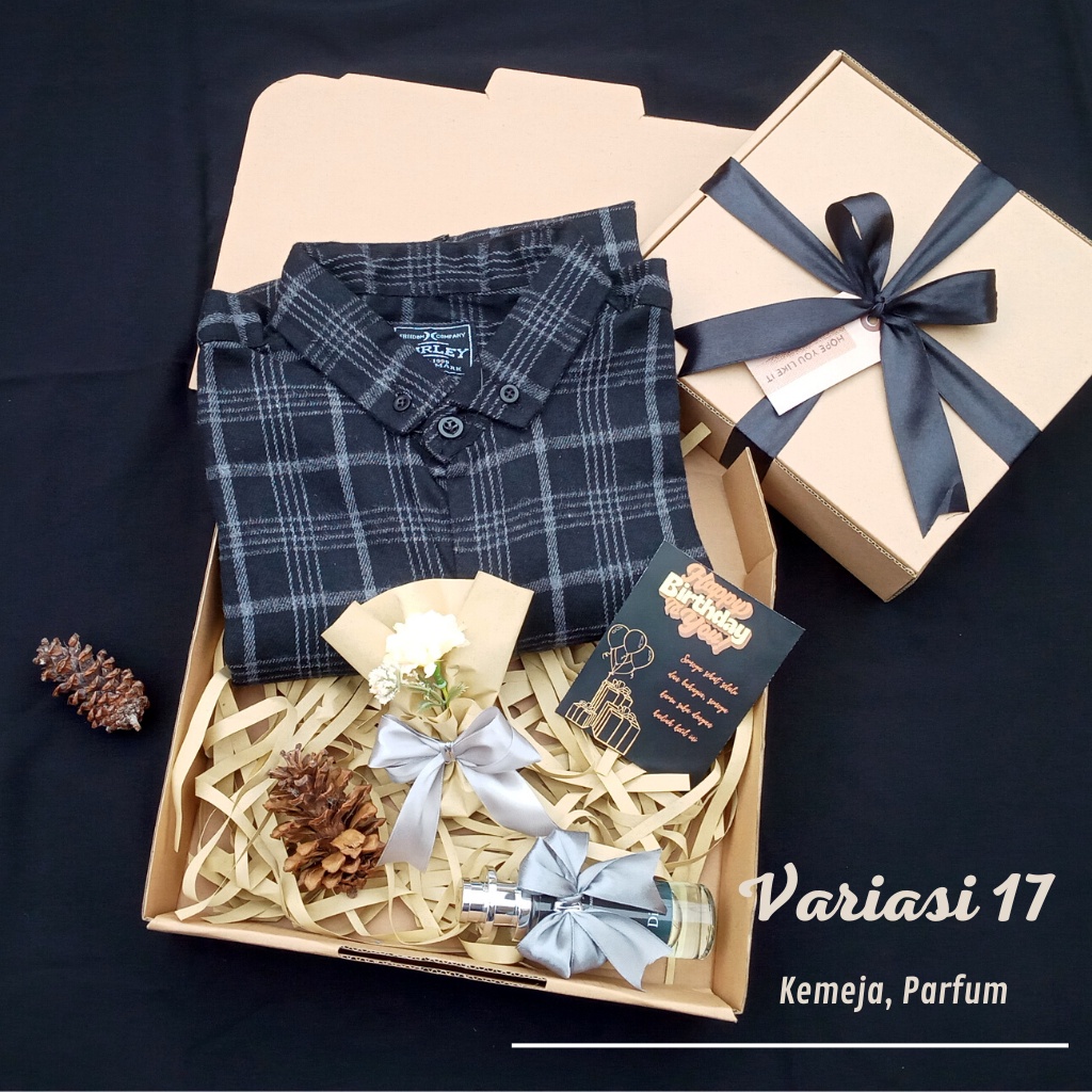 Hampers Kado Ulang Tahun Cowok (Part 2) Aesthetic Buat Pacar