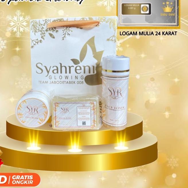 ♚ BISA (COD) SYAHRENI GLOWING PAKET 3in1 / HEMAT SYR GLOWING PAKET 3in1 / HEMAT / ALL DAY CREAM ORIG
