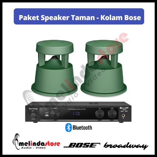 Paket Speaker Taman - Kolam Bose A