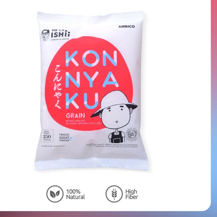 

♡ Mr Ishii Konnyaku Grain Beras Shirataki 250 g ✿