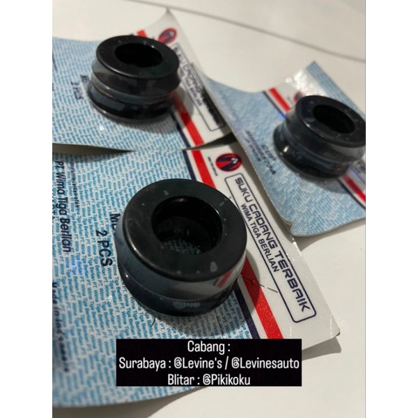 Karet rem 30253 Jepang seiken Seal rem 30253 seiken Jepang Karet rem depan jepang asli Karet rem dep