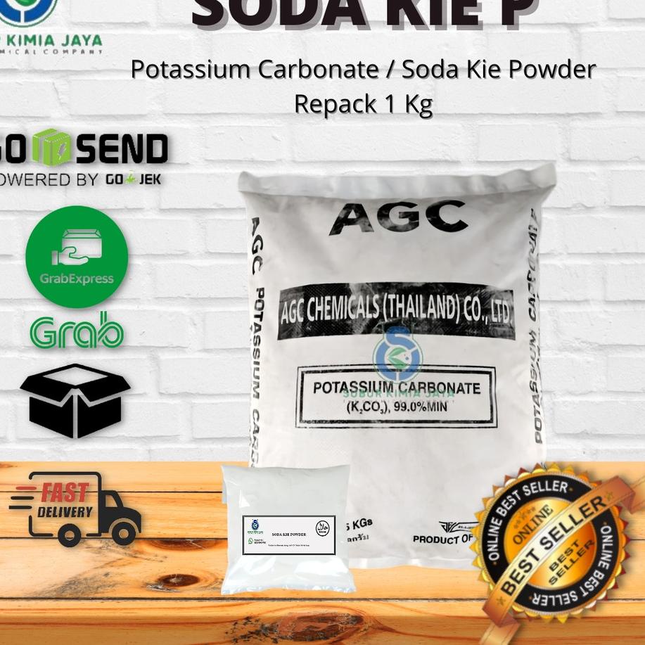 

☜ Potasium Carbonate / Soda Kie P / AGC FOOD GRADE (1KG) ➴