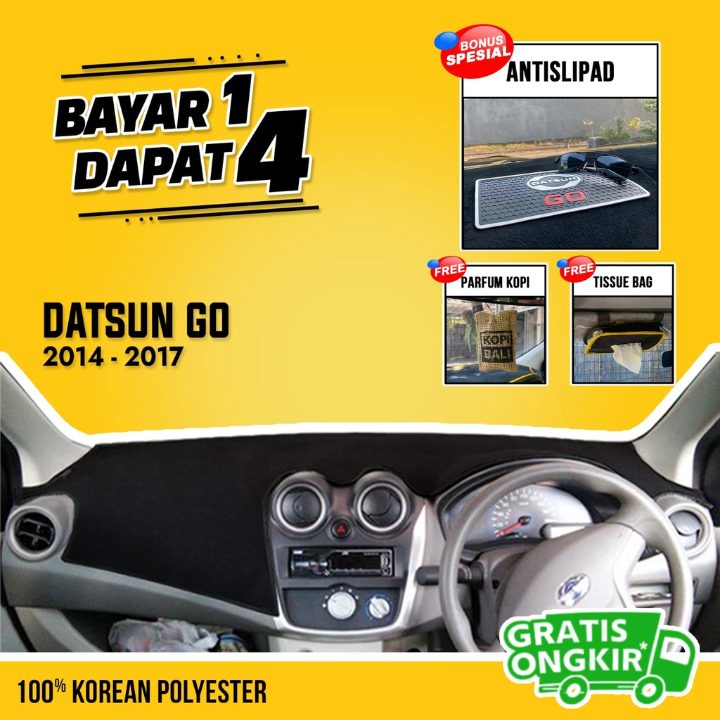 High Quality Cover Dashboard Mobil Datsun Go Cross Aksesoris Variasi Alas Dasboard - Taplak Pelindun