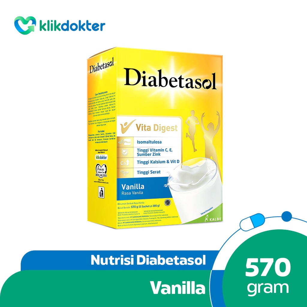 

Diabetasol Vanilla 570gr