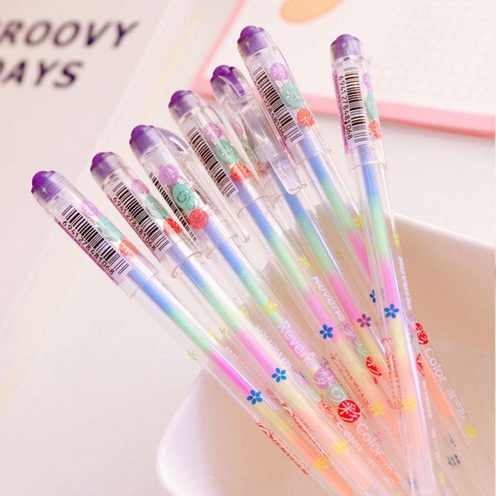 Mxbeauty Pena Gel Warna Gradasi 5 Pcs Melamun Scrapbooking Akun Tangan Alat Tulis Siswa Perlengkapan Kantor Sekolah Menulis Pena Gambar