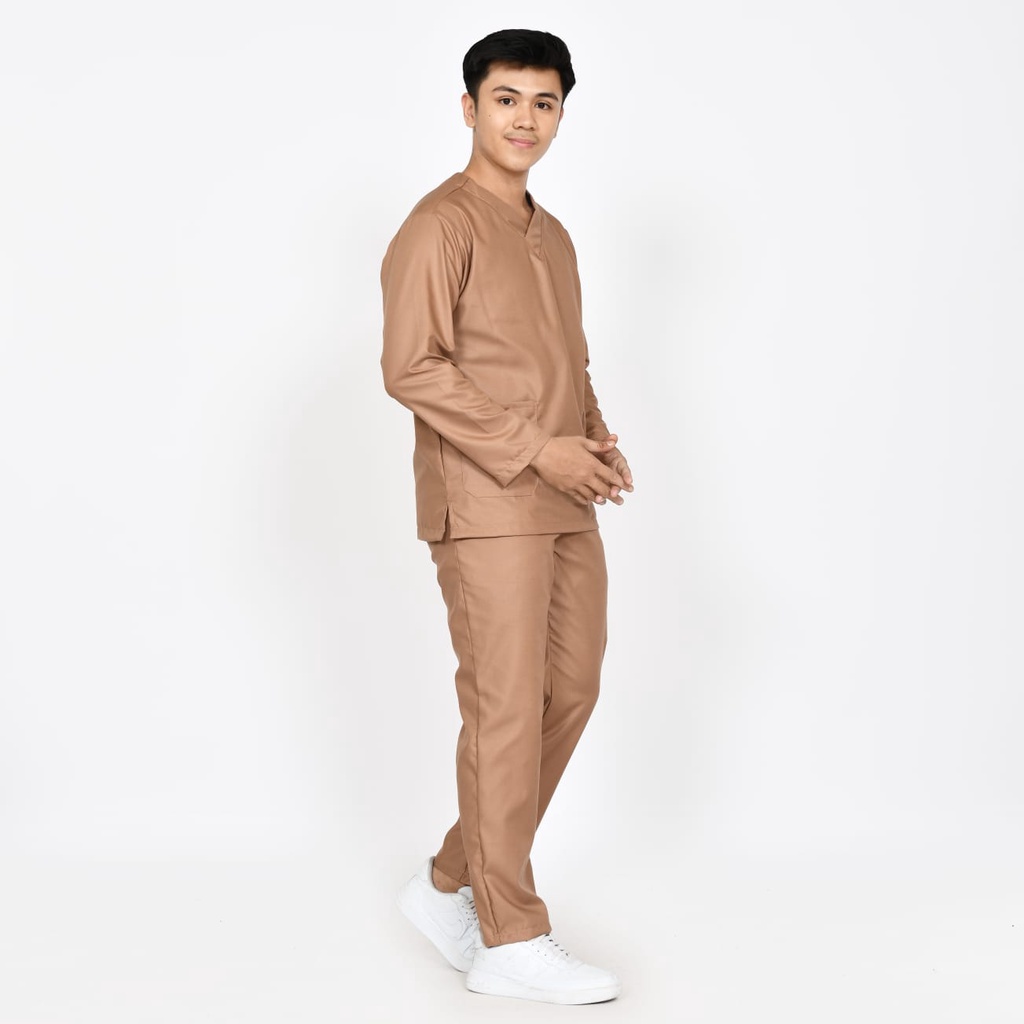 baju ok baju Oka baju jaga scrub medis