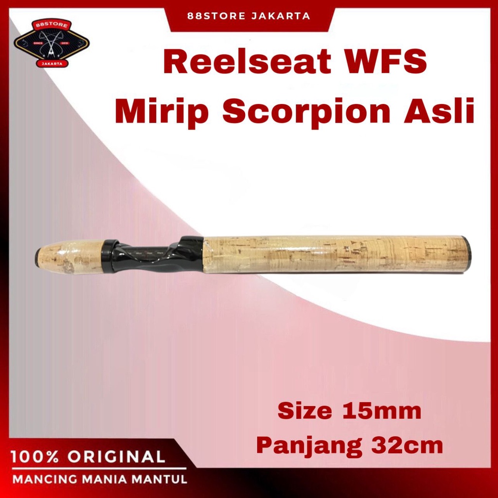 88Storejakarta reelseat wfs set busa cork mirip scorpion asli