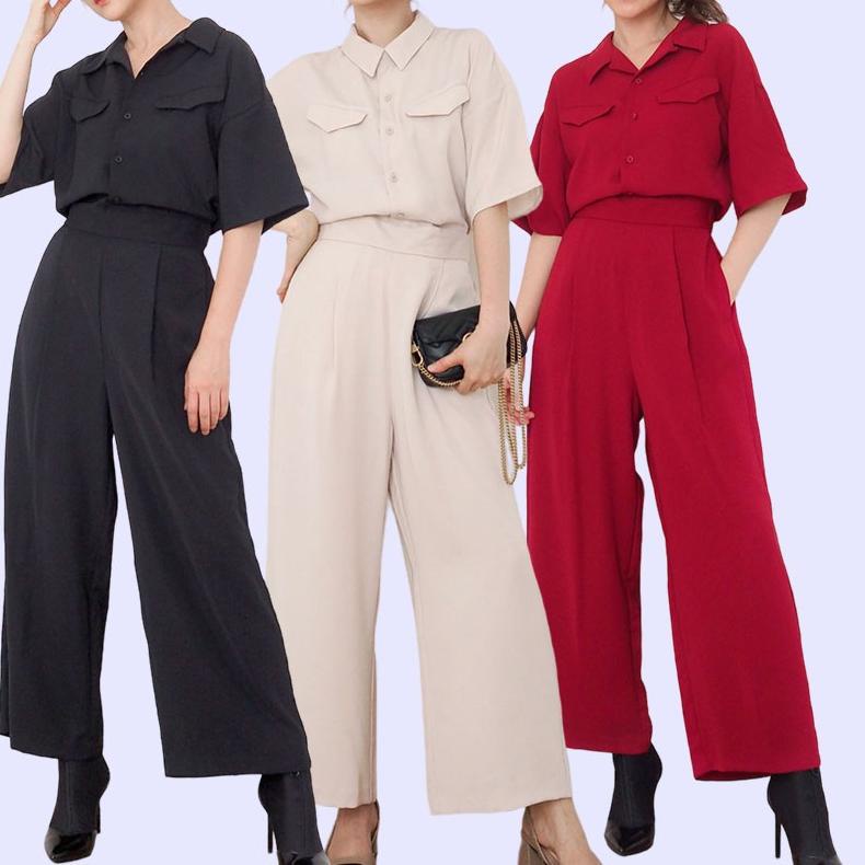 ☑ UNIQLO JUMPSUIT GU797 JUMPSUIT OVERALL ➭