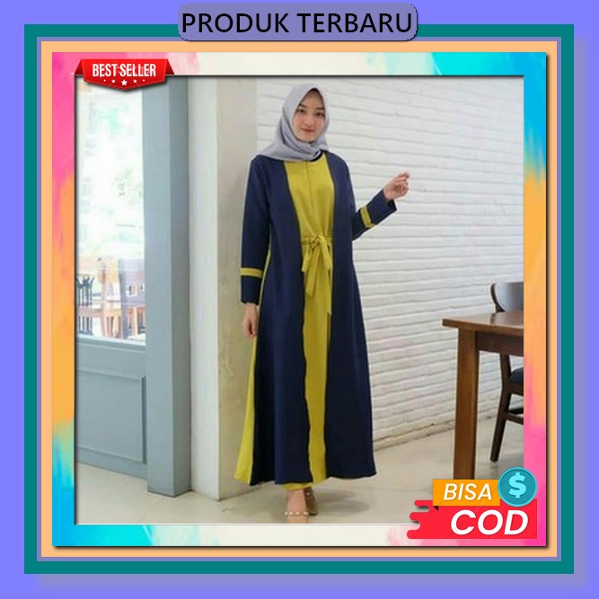 Tunik Wanita Premium Tunik Panjang Import Tunik Dewasa Wanita Gamis Panjang Terlaris Gamis Panjang K
