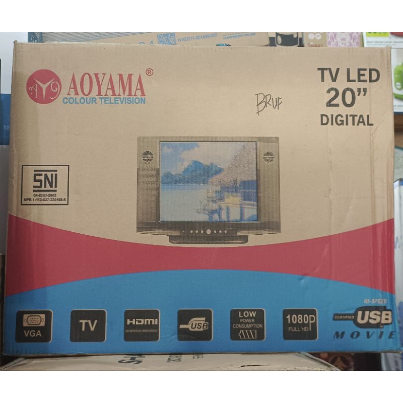 TV Semi Tabung Digital Aoyama 20"