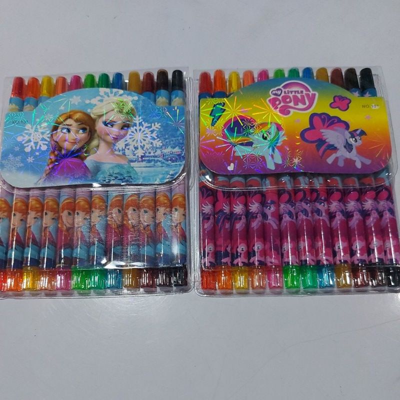 

CRAYON WARNA TUTUP PUTAR ISI 12PCS DIJUAL PER PACK