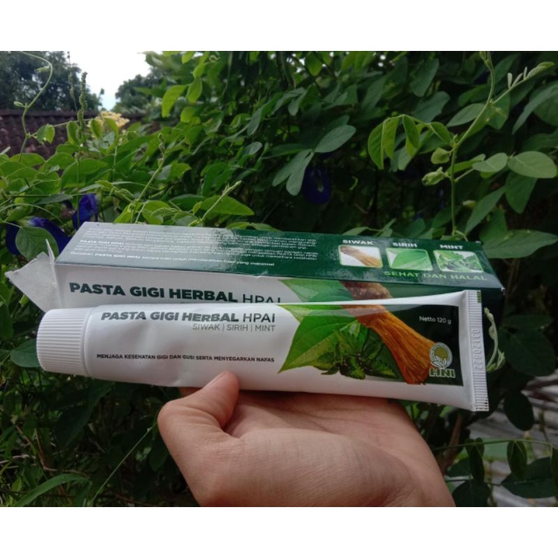 Pasta gigi herbal hpai/ pasta gigi untuk gigi sensitif/ pasta gigi herbal