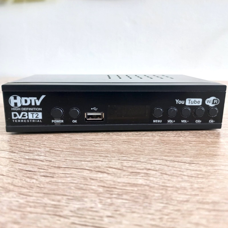 STB Set Top Box Penangkap Penguat Sinyal TV Digital Tabung Analog LED Full HD SNI Bergaransi Harga Murah Lengkap Untuk Semua TV Ke Digital Support WIFI Youtube TikTok  Set To Setop Box DVB T2