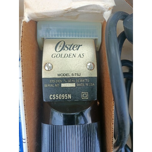 alat cukur rambut mesin cukur rambut oster golden A5 original USA
