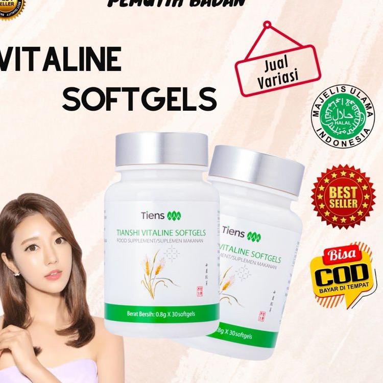 

✸ (TERLARIS) VITAGELS PEMUTIH TUBUH ALAMI|| VITALINE SOFTGELS 100% ORIGINAL || PENCERAH KULIT ♗