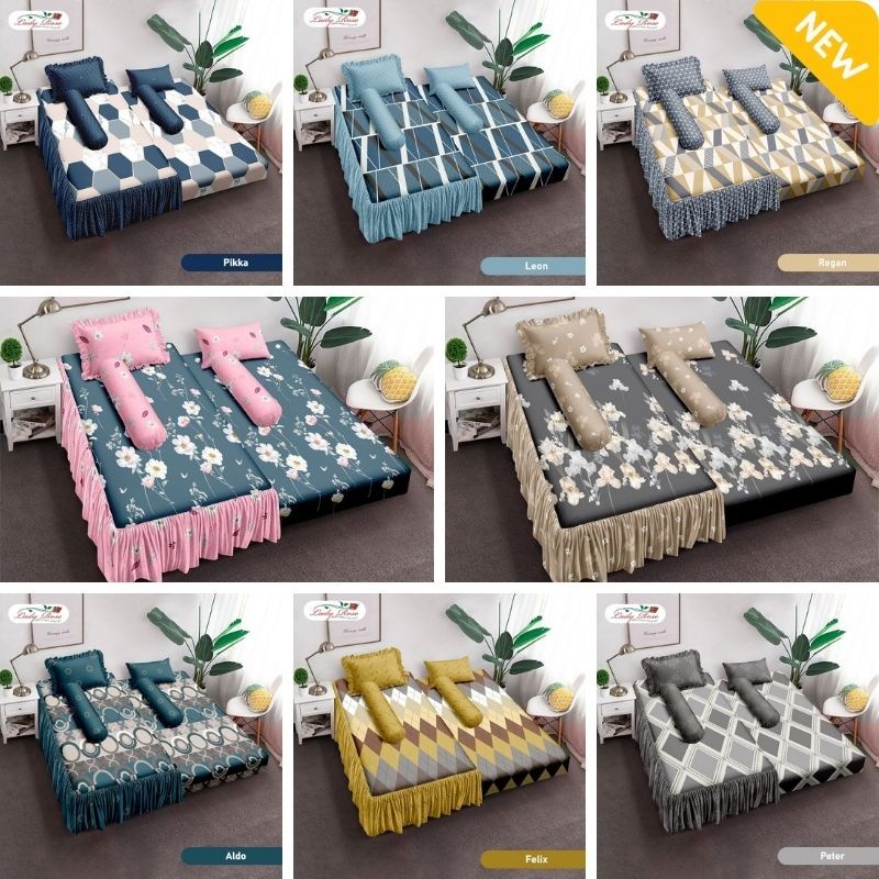 SPREI LADY ROSE SORONG 120 X 200