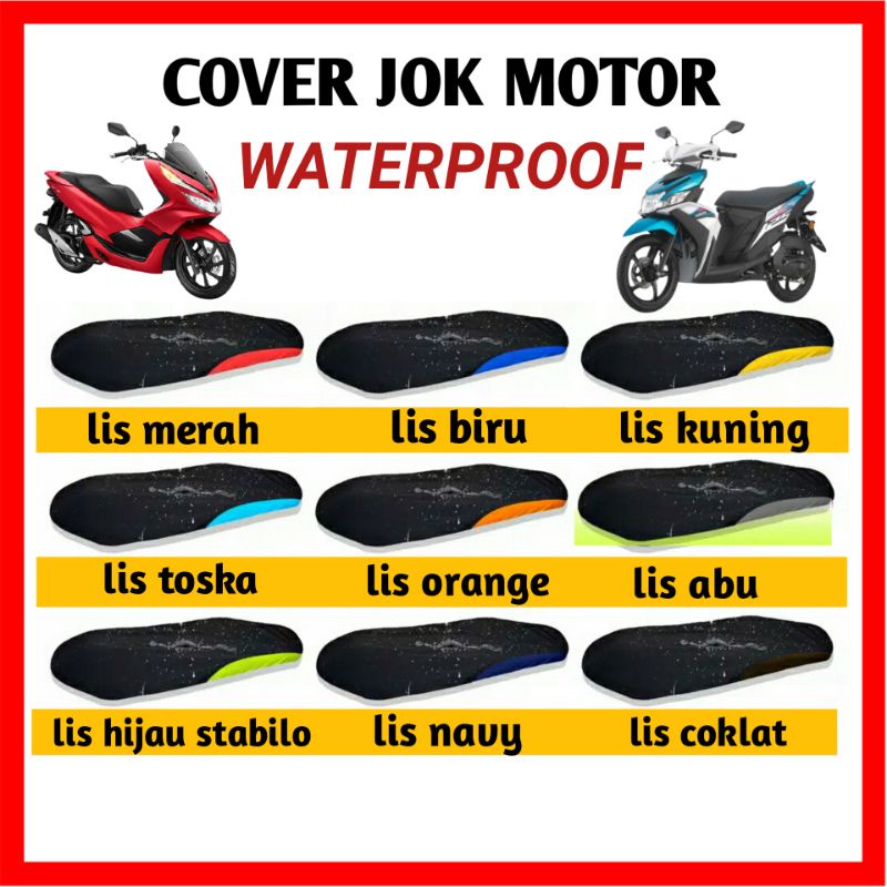 Sarung Cover jok Motor ANTI AIR UNIVERSAL