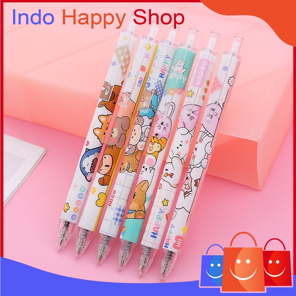 

⭐️ ⭐️Pulpen Gel Motif Kelinci Pulpen Pelajar Dan Kantor Pena Lucu Cute Bunny Press Gel Pen