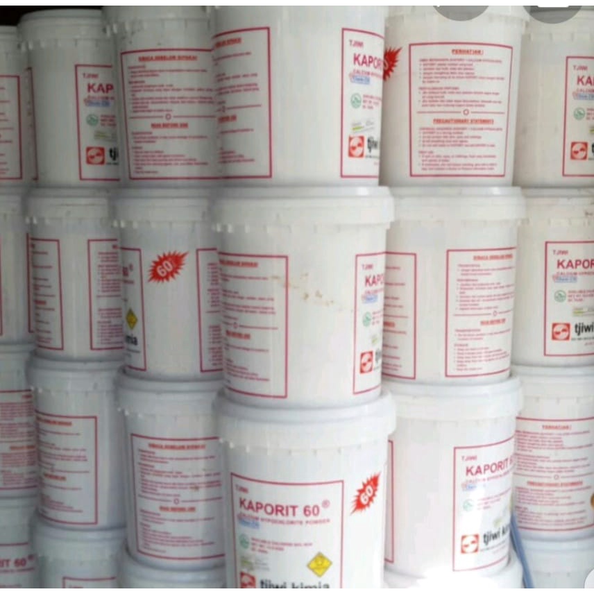 SHp2 1 pail Kaporit TJiwi 60% 1 pail Kaporit Bubuk 15 Kg