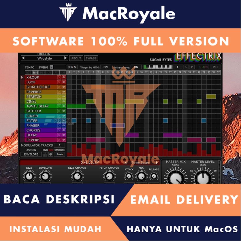 [MacOS] Sugar Bytes Effectrix Full Version Lifetime Full Garansi