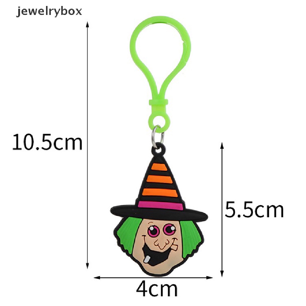 [jewelrybox] Halloween Gantungan Kunci Kelelawar Labu Hantu Kucing Gothic Kunci Cincin Vampir Batu Nisan Gantungan Kunci Festival Hadiah Perhiasan DIY Buatan Tangan Butik