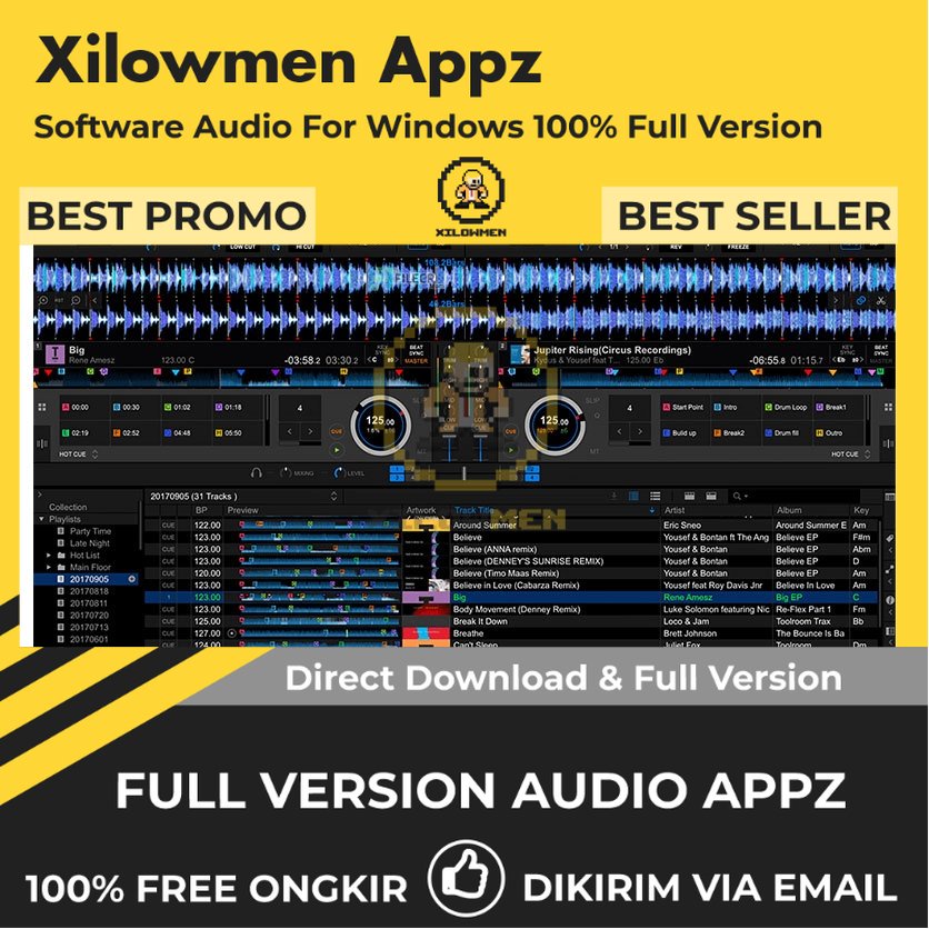 [Full Version] Pioneer DJ Rekordbox 6 Professional Pro Lifetime - DJ Profesional untuk Mengatur dan Memutar Musik dengan Fitur-Fitur Kreatif